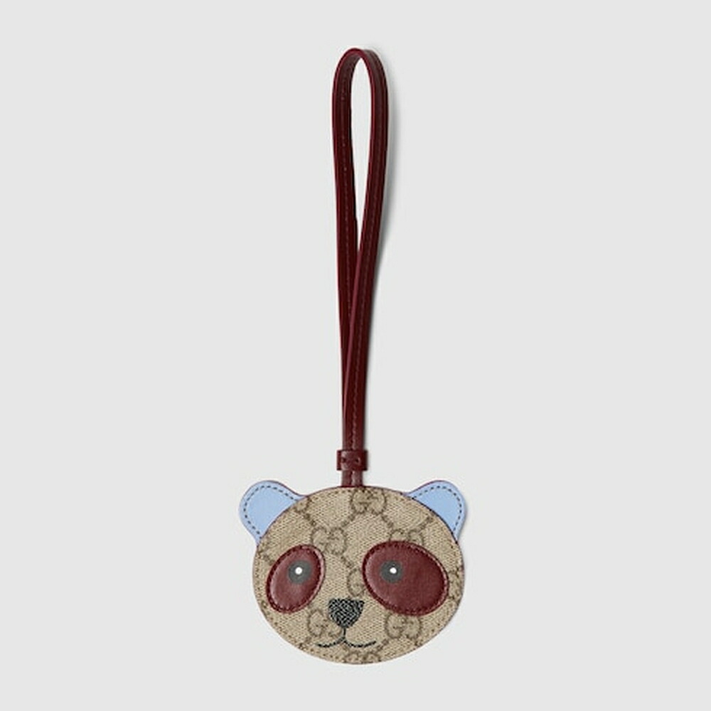 グッチ GUCCI レディース パンダ シェイプ バッグ チャーム【送料無料】【正規品】