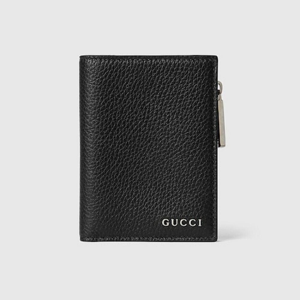 グッチ GUCCI メンズ コインウォレット 財布 ブルー インテリア【ブラック レザー 】【送料無料】【正規品】