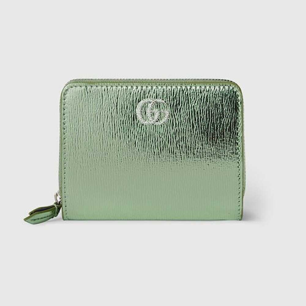 グッチ GUCCI レディース ダブルG バイカラー ミニ ジップウォレット 財布【送料無料】【正規品】