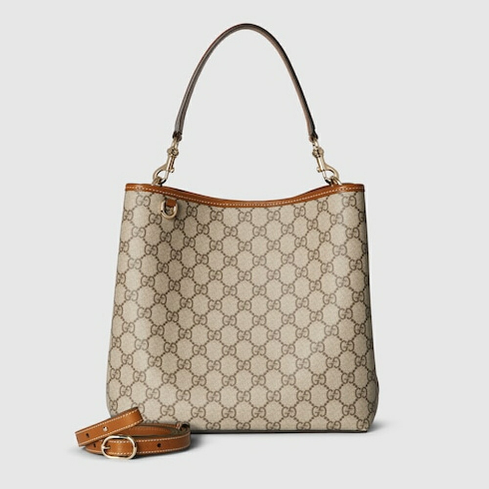 グッチ GUCCI レディース GG表象 並み並み 井戸釣瓶御徒面子【ベージュ＆暗然たる赤銅色 布切れ 】【貨物輸送無料】【定め事品】
