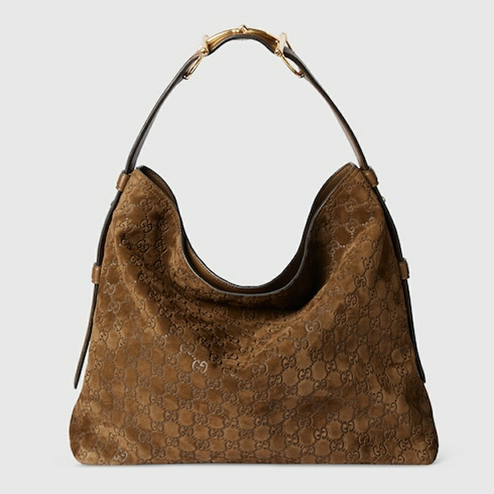 グッチ GUCCI レディース ベアトリクス ラージ トートバッグ【赤銅色 スエードクロス 】【貨物輸送無料】【置き目品】