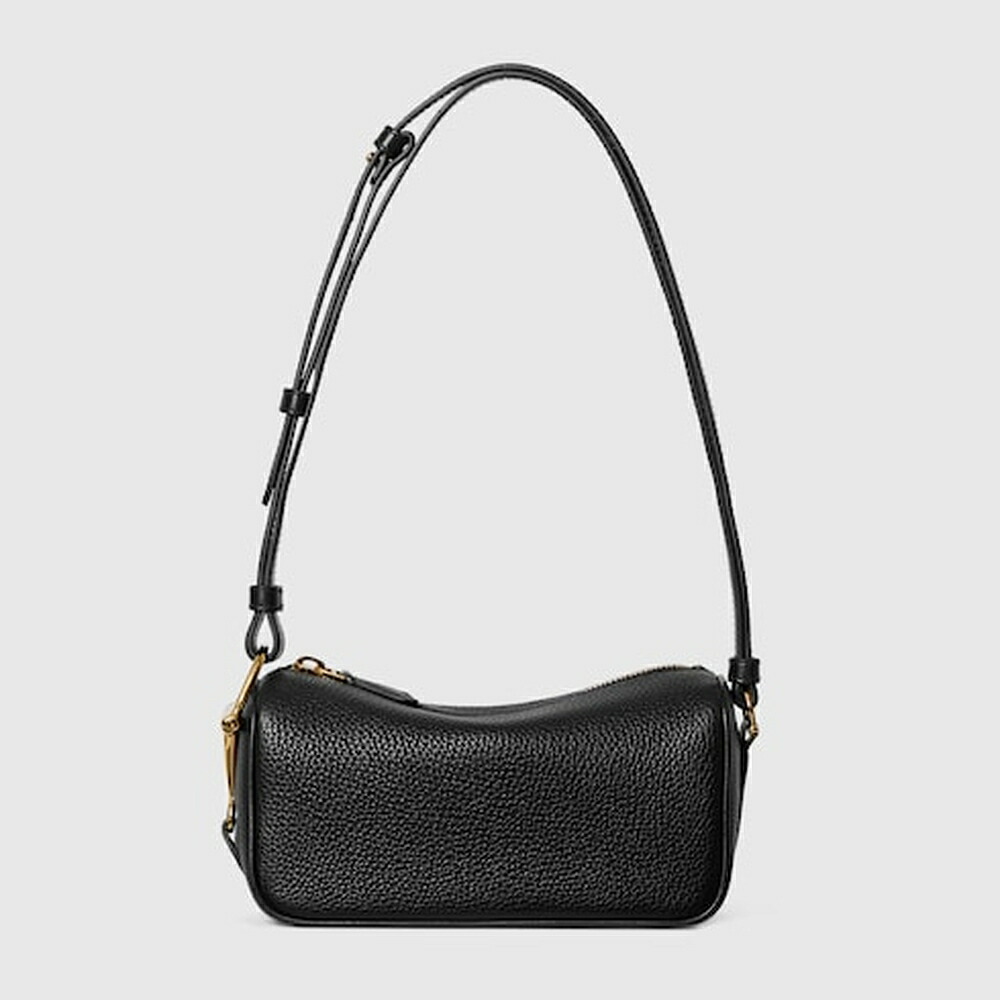 グッチ GUCCI レディース 二分の一 導管ビット ミニ御徒面子【黒いこと なめし革 】【貨物輸送無料】【置き目品】
