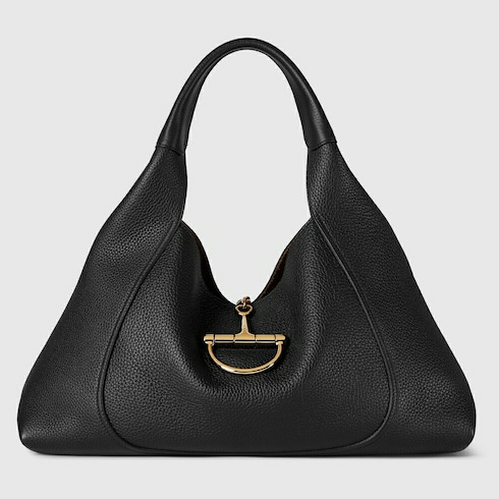 グッチ GUCCI レディース ソフトビット マキシ ショルダーバッグ【ブラック レザー 】【送料無料】【正規品】|ブランドバッグ・雑貨CELEBRITY