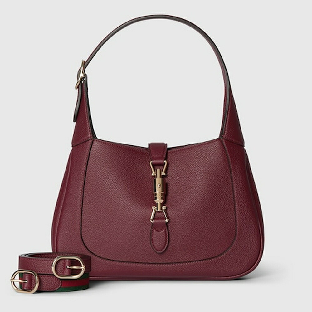 グッチ GUCCI レディース ジャッキー 1961 ミディアムバッグ【グッチ ロッソ アンコーラ（深い赤）レザー 】【送料無料】【正規品】