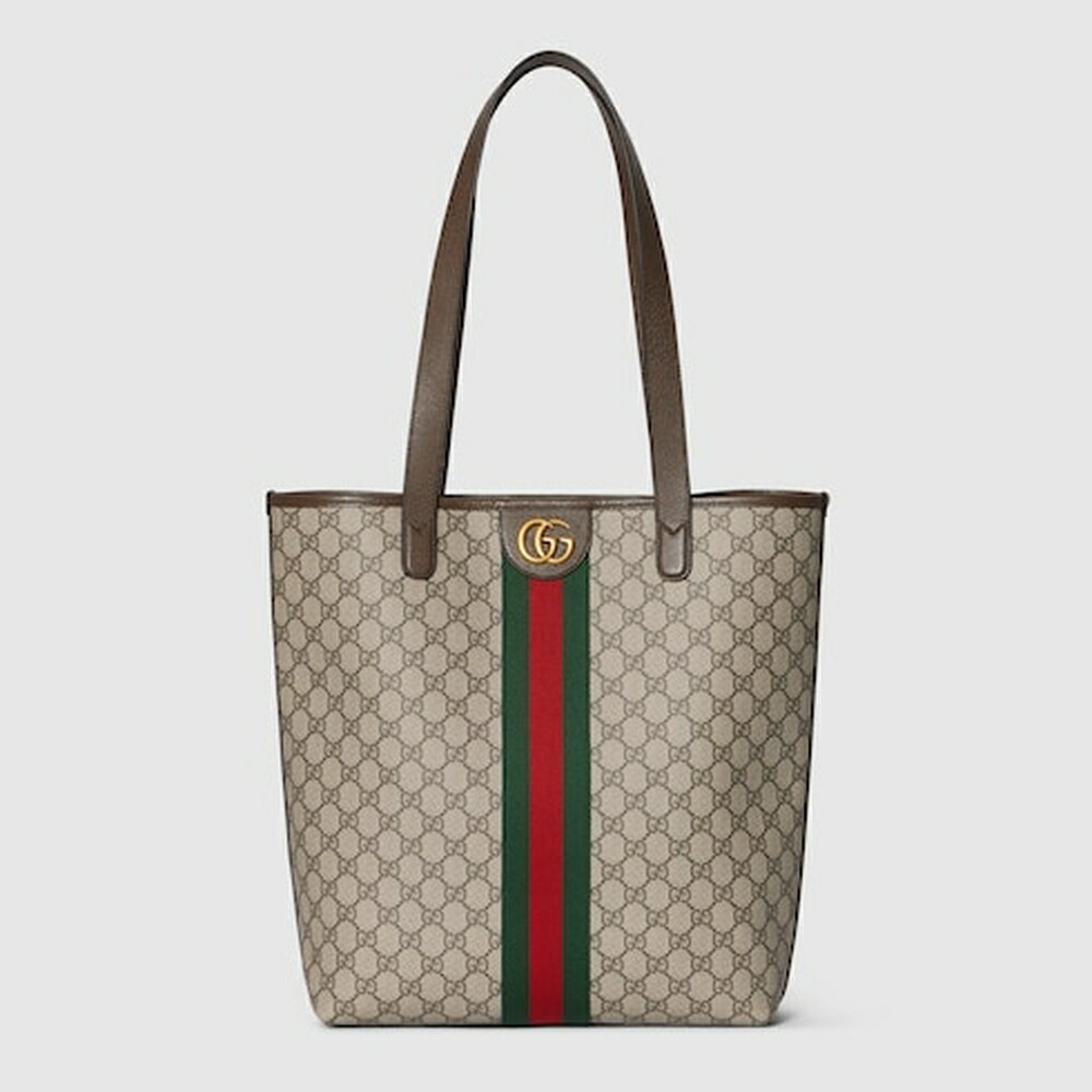 グッチ GUCCI レディース ダブルG ミディアム トートバッグ【ベージュ＆ブラウン GG ファブリック 】【送料無料】【正規品】