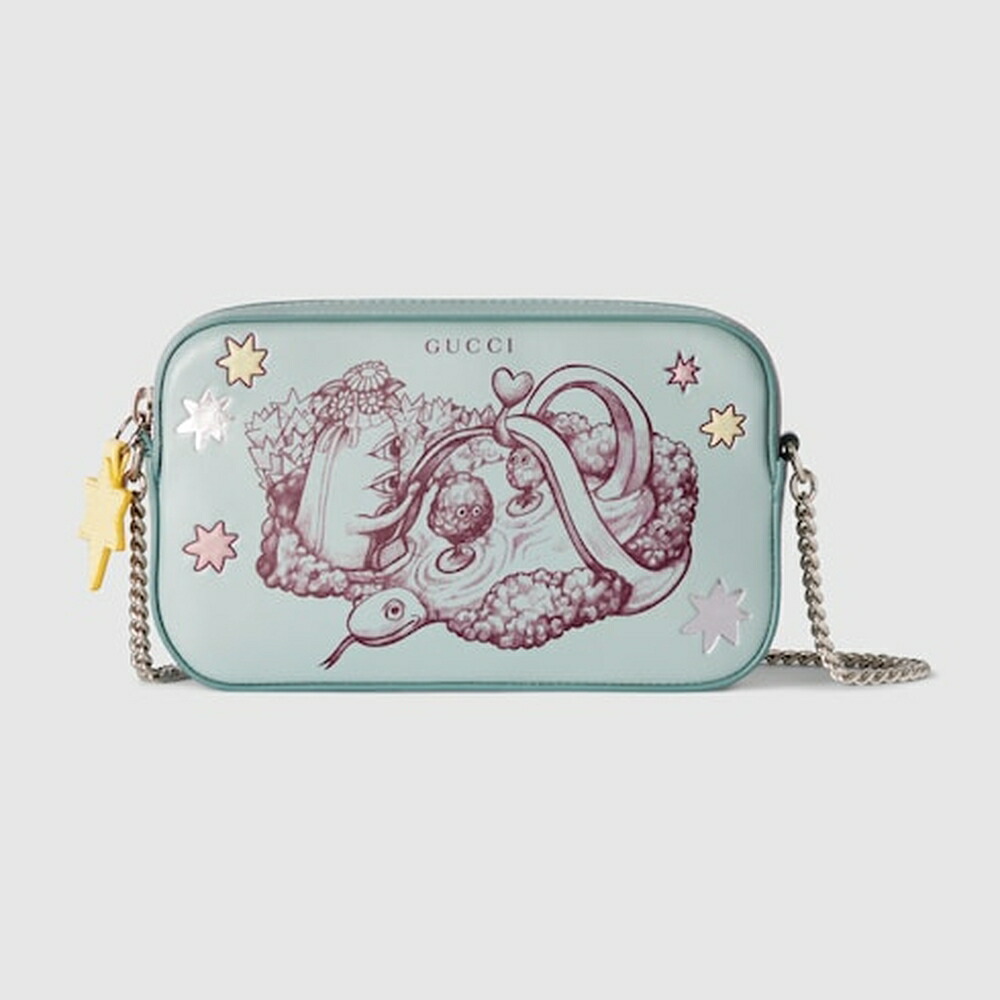 グッチ GUCCI レディース ヒグチユウコ ミニ御徒面子【貨物輸送無料】【定め事品】
