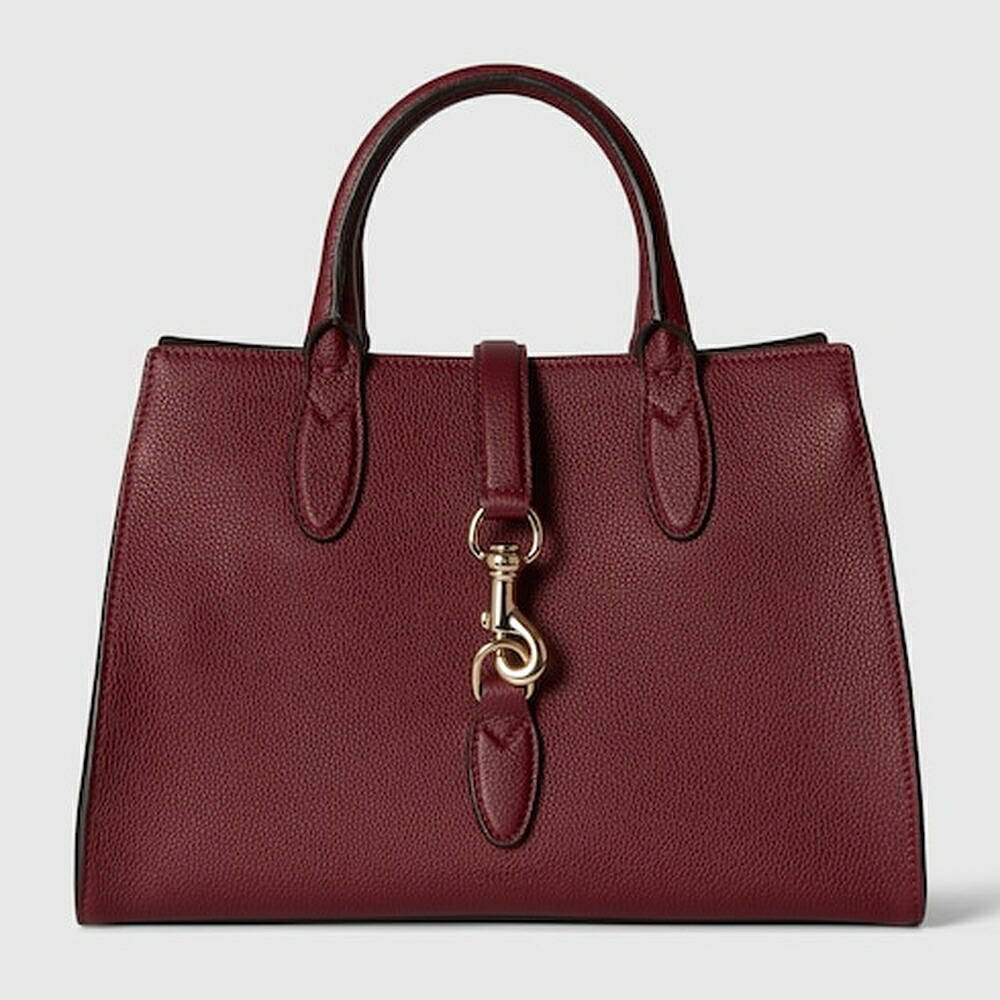 グッチ GUCCI レディース 引っ掛かり クロージャー付き添い人 並み並み トートバッグ【グッチ ロッソ アンコーラ（奥行きのある赤）なめし革 】【貨物輸送無料】【定め事品】