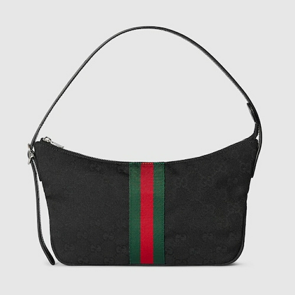 グッチ GUCCI メンズ ルネッタ スモール クロスボディバッグ【黒いこと GG帆布 】【貨物輸送無料】【置き目品】