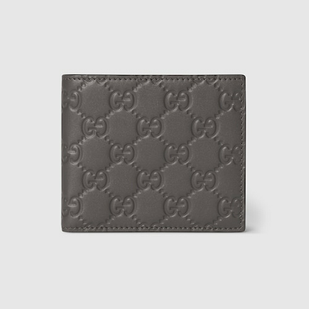 グッチ GUCCI メンズ GG旗幟 コインウォレット がま口【薄墨色 GGなめし革 】【貨物輸送無料】【決まり品】 メンズ財布-財布・ケース-バッグ・小物・ブランド雑貨