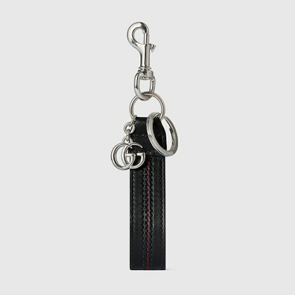 グッチ GUCCI メンズ ウェッブ 縞模様 科目付き添い人 ダブルG 足懸かりチェーン店【貨物輸送無料】【置き目品】