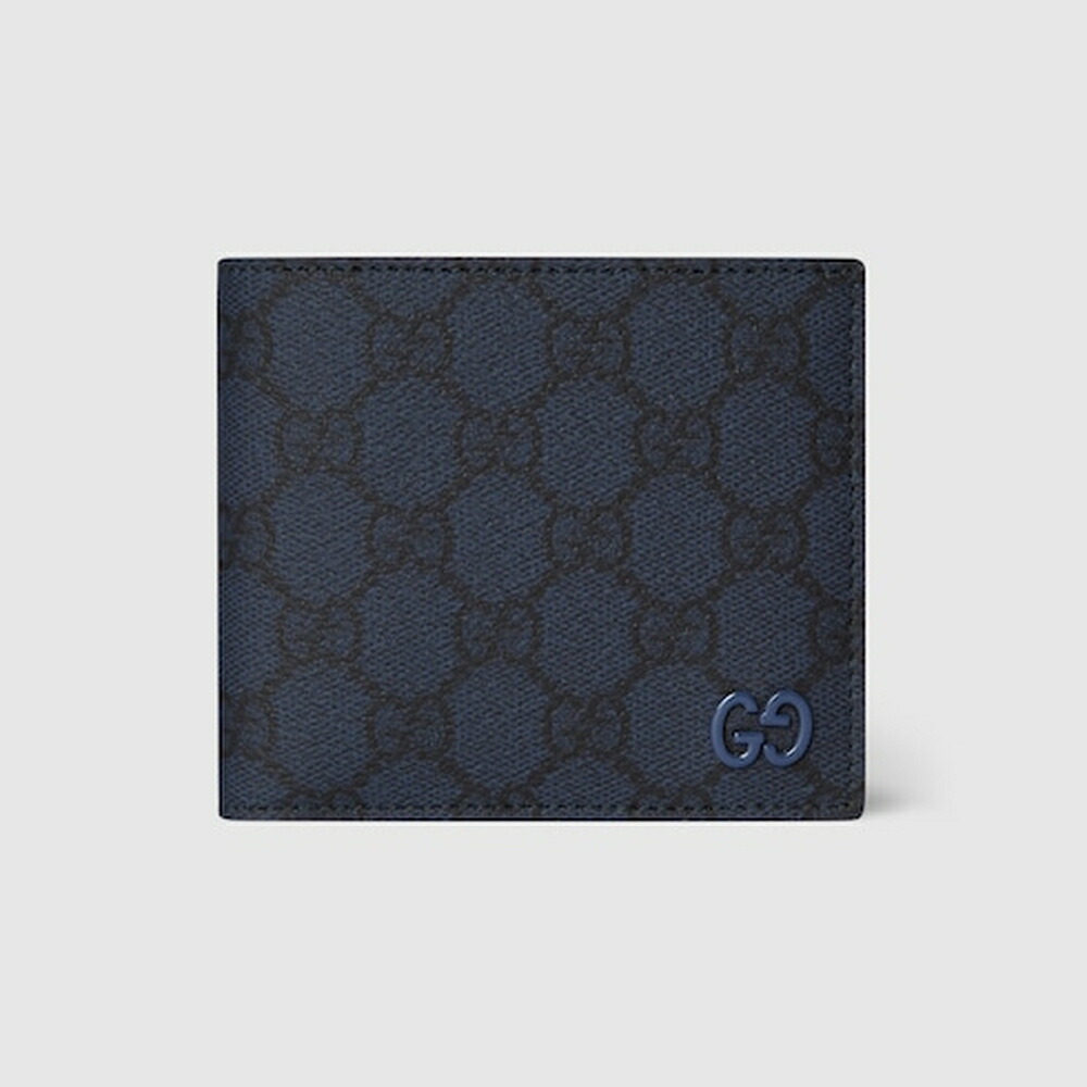 グッチ GUCCI メンズ GG コインウォレット 紙入れ ボルドーワイン 室内装飾【うす暗い青み GGスプリーム 】【貨物輸送無料】【置き目品】