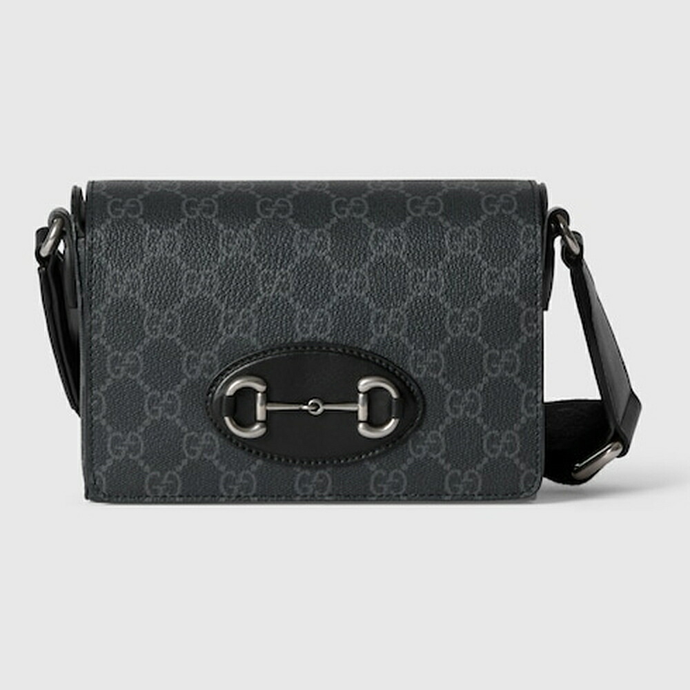 グッチ GUCCI メンズ グッチ 導管ビット 1955 ミニ御徒面子【黒いこと GGスプリーム 】【貨物輸送無料】【置き目品】