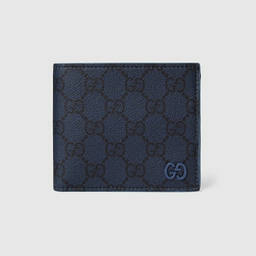 グッチ GUCCI メンズ GG コインウォレット 紙入れ ダスティブルー 室内装飾【うす暗い青み GGスプリーム 】【貨物輸送無料】【置き目品】