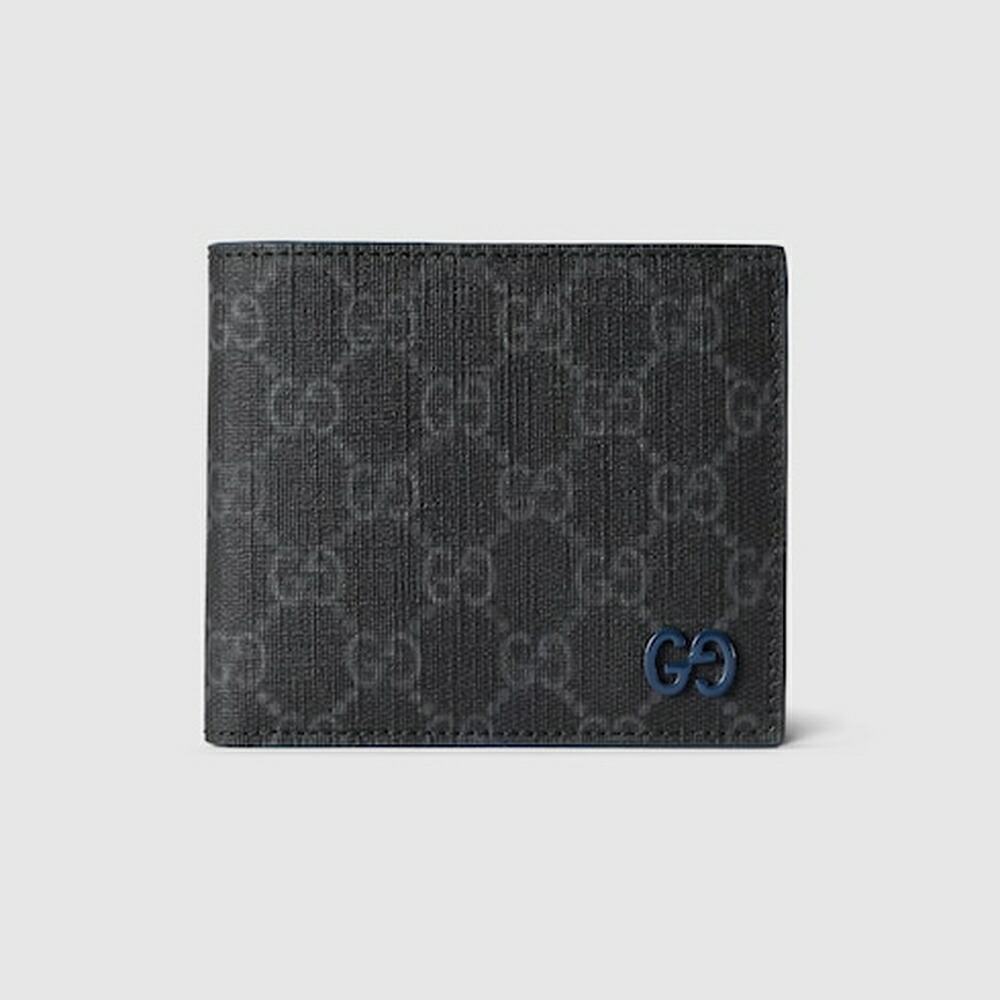 グッチ GUCCI メンズ GG コインウォレット 紙入れ 青み 室内装飾【黒いこと スプリーム 】【貨物輸送無料】【置き目品】
