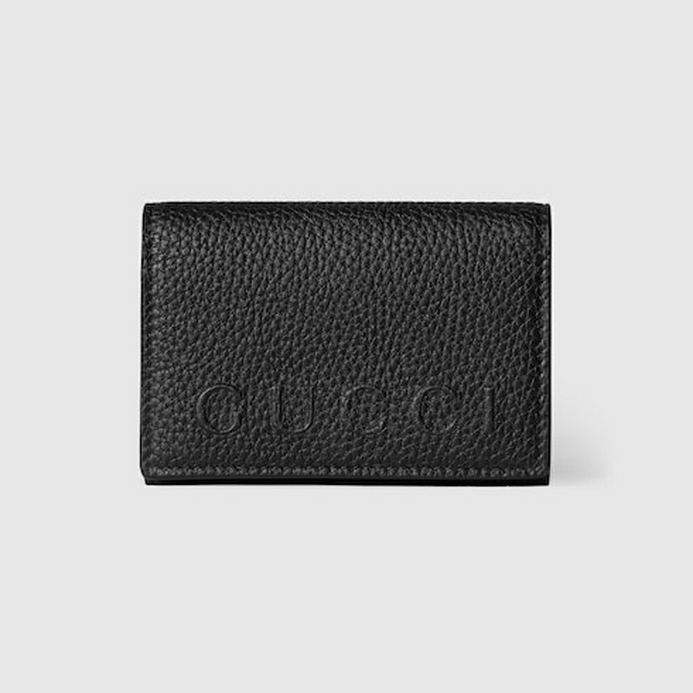 グッチ GUCCI メンズ ロゴタイプ 歌留多容れもの【貨物輸送無料】【定め事品】