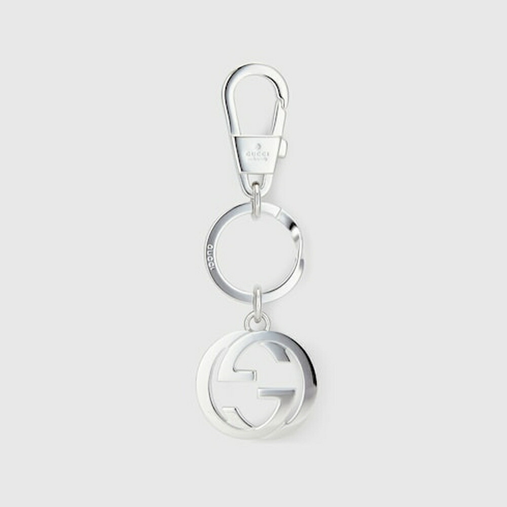 グッチ GUCCI メンズ インターロッキングG キーチェーン【送料無料】【正規品】
