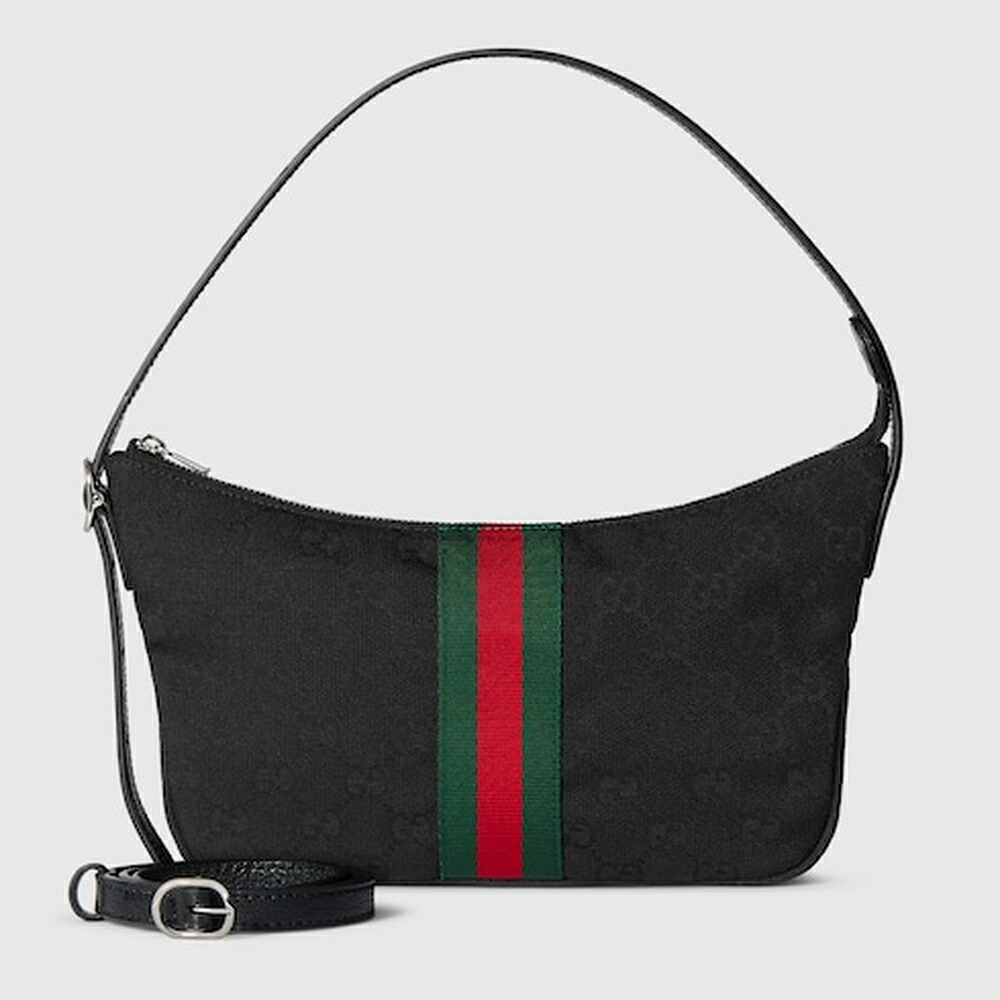 グッチ GUCCI レディース ルネッタ スモール クロスボディバッグ【黒いこと GG帆布 】【貨物輸送無料】【定まり品】