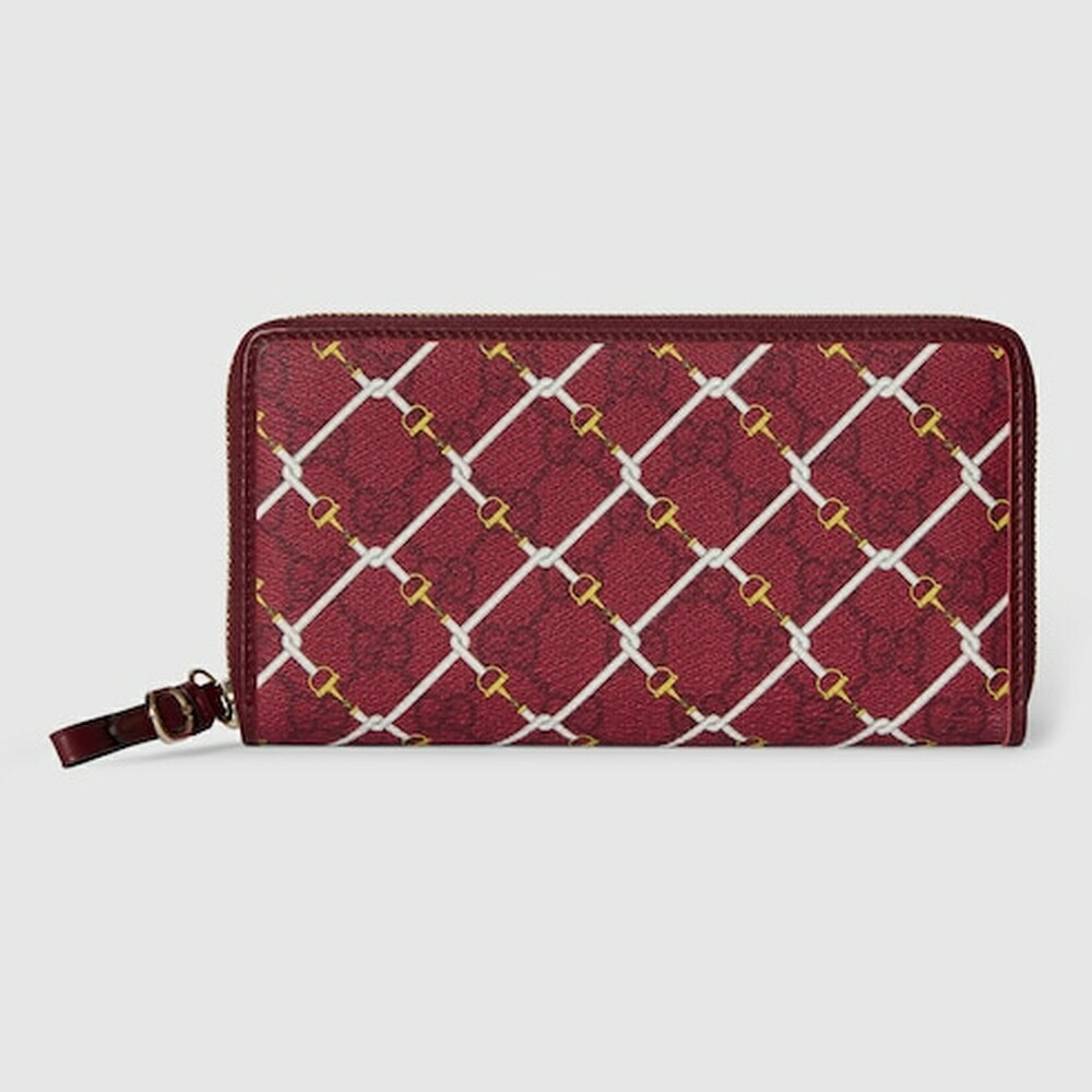 グッチ GUCCI レディース 刷り上げる GG ジップアラウンドウォレット 金入れ【貨物輸送無料】【定め事品】