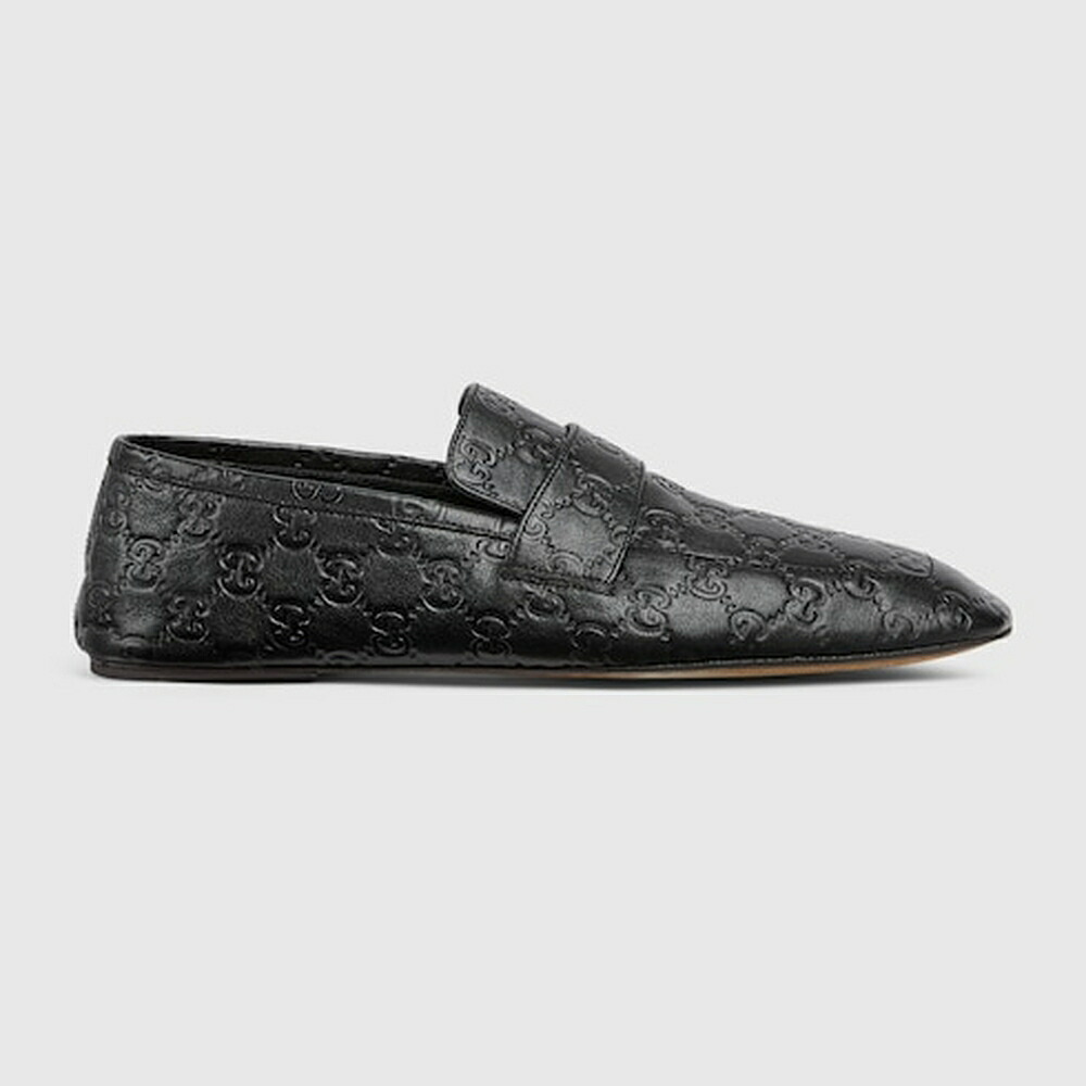 グッチ GUCCI メンズ GGエンボス ローファー【送料無料】【正規品】