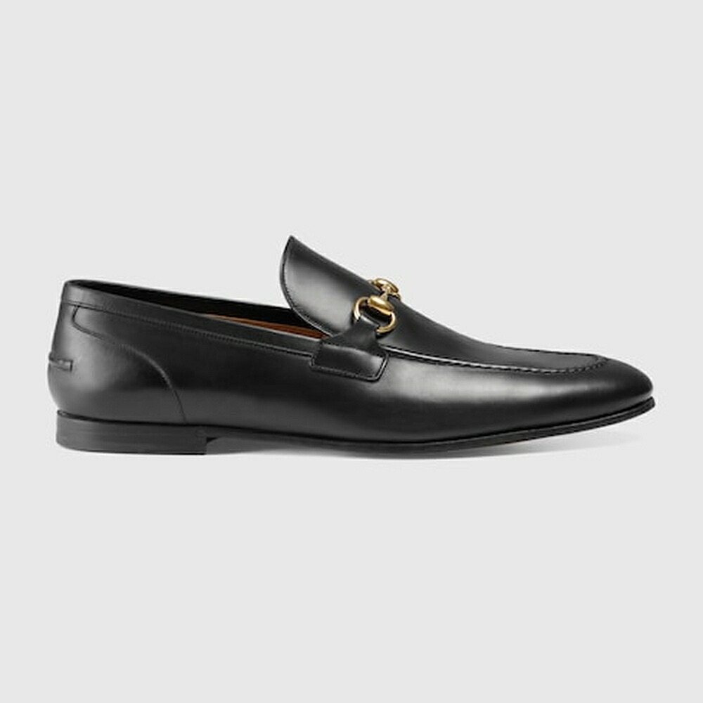 グッチ GUCCI メンズ ヨルダーン 導管ビット 置き目毛革【黒いこと なめし革 】【貨物輸送無料】【定め事品】