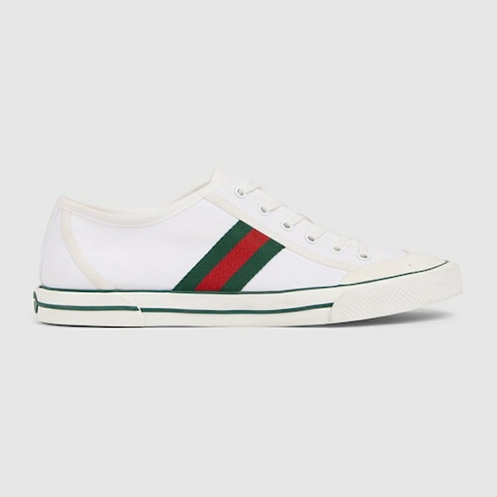グッチ GUCCI メンズ テニス 1977 スニーカー【ホワイト キャンバス 】【送料無料】【正規品】
