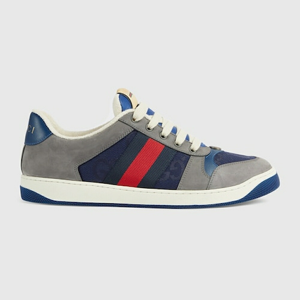 グッチ GUCCI メンズ スクリーナー ウェブ ストライプ付きスニーカー【送料無料】【正規品】