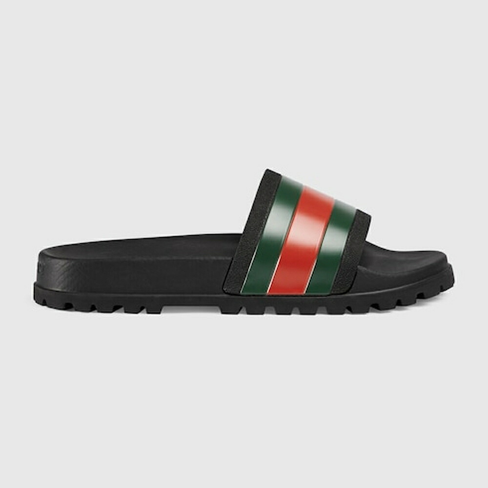 楽天市場】GUCCI グッチメンズ サンダルブラック ホワイト 