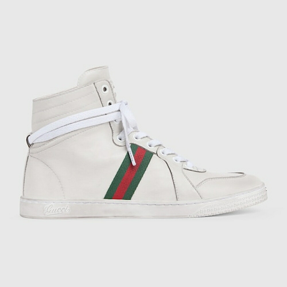 グッチ GUCCI レディース ストレッチ ハイトップスニーカー【送料無料】【正規品】