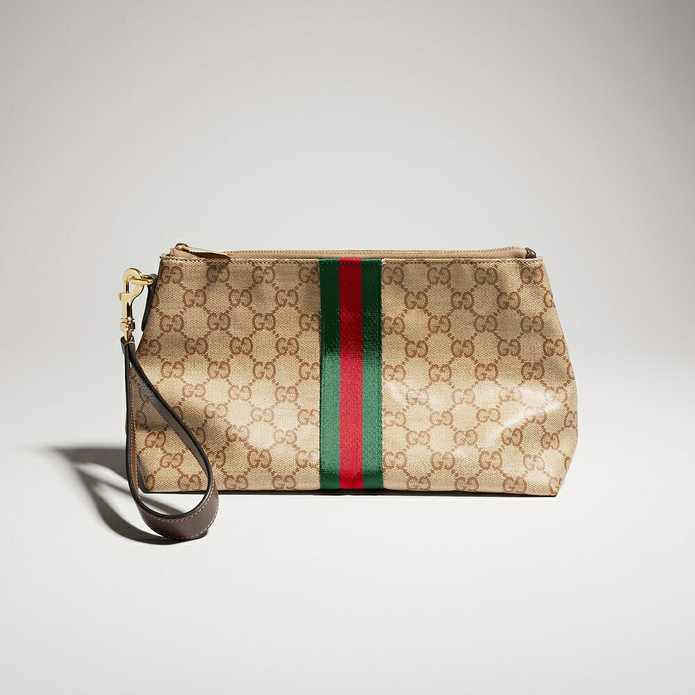 グッチ GUCCI レディース ウェブ付き GG ポーチ【送料無料】【正規品】|ブランドバッグ・雑貨CELEBRITY