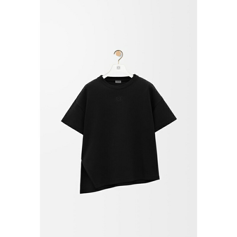 【関税送料込】LOEWE★ボクシーフィット Tシャツ（コットン） ボクシーフィット Tシャツ（コットン） ブラック - LOEWE