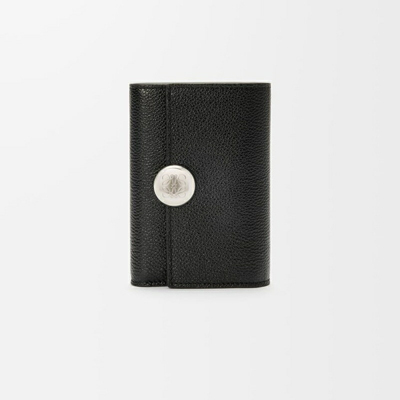 三つ折財布 黒 ブラック ペブル バーティカル 楽天市場】Loewe ロエベ ぺブル バーティカル ウォレット