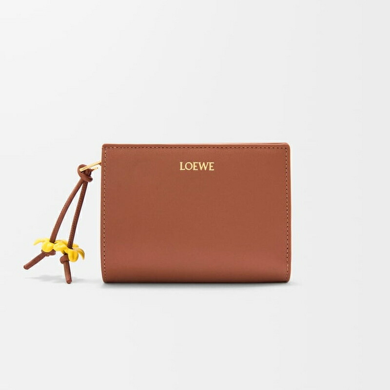 【完売必至】ロエベ■ノット コンパクト ジップウォレット ◇直営/正規店◇ LOEWE ノット コンパクト ジップウォレット