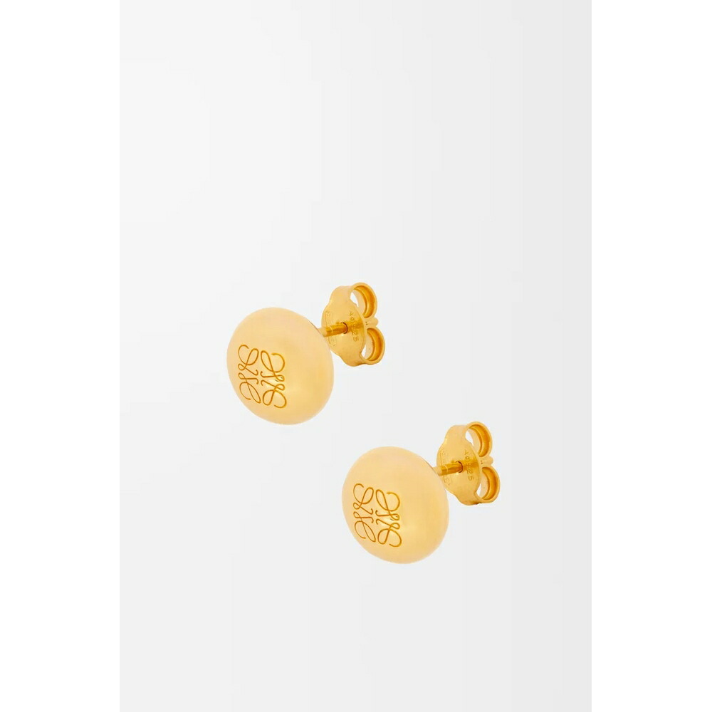 楽天市場】LOEWE ロエベ Anagram Pebble Stud Earrings