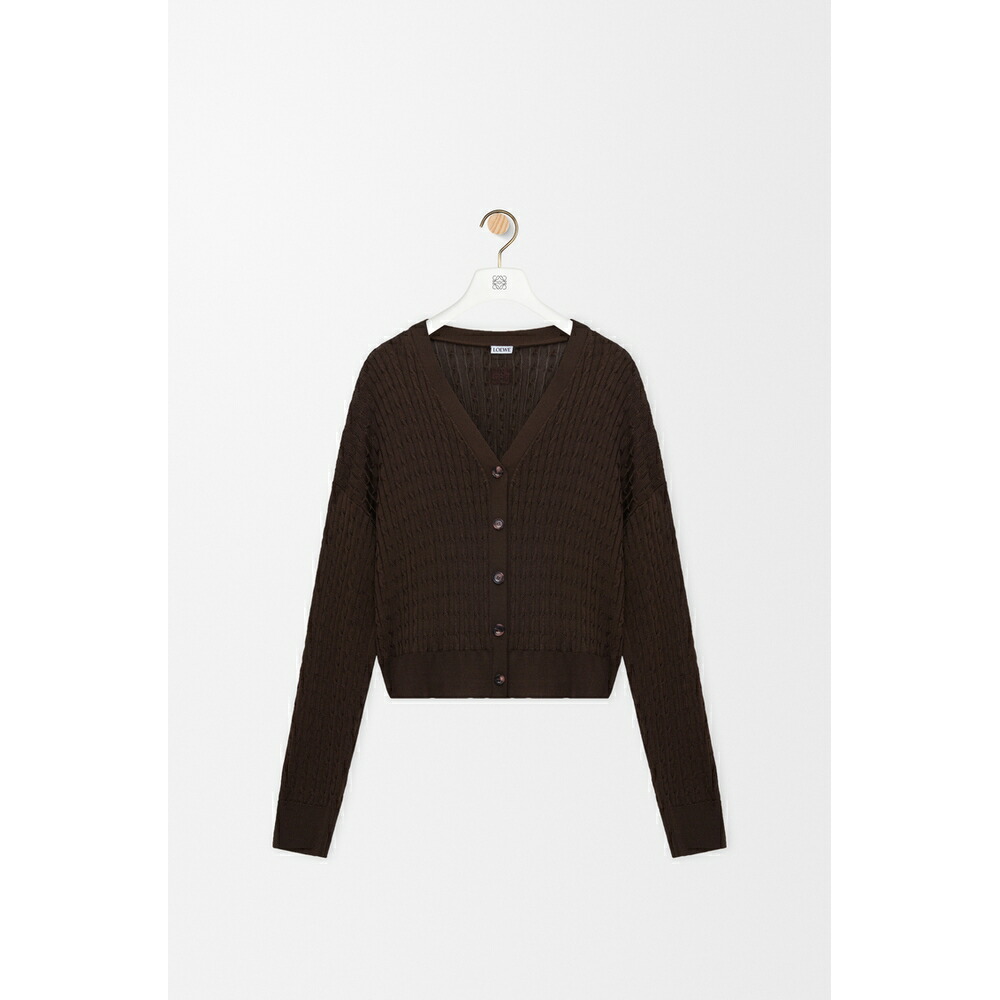 楽天市場】LOEWE ロエベ Wool Cardigan カーディガン アナグラム