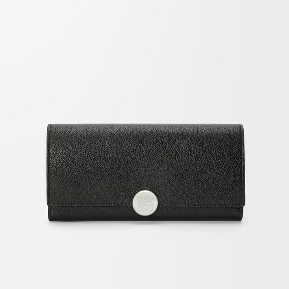 【早い者勝ち！】LOEWE　ロング フラップ ウォレット くすみピンク FW5R ≪PINK≫ L ZIP LONG WALLET / Lジップロングウォレット