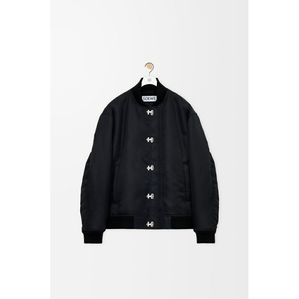 ヴィンテージロエベ 単ジャケット黒　サマーウール loe-6881_1.jpg