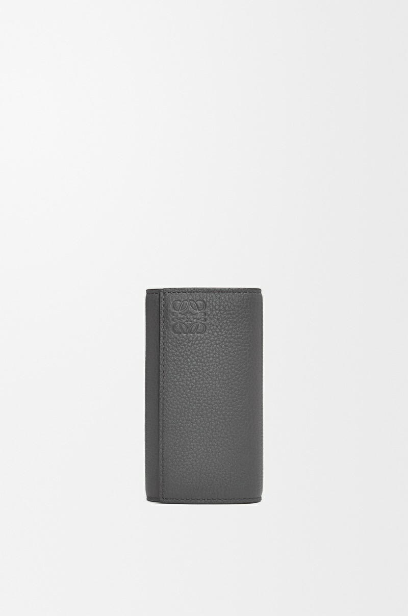 【でこでこ】 LOEWE 6連キーケース ブラック ゴールド金具 でこでこ】 LOEWE 6連キーケース ブラック ゴールド金具 でこでこ様