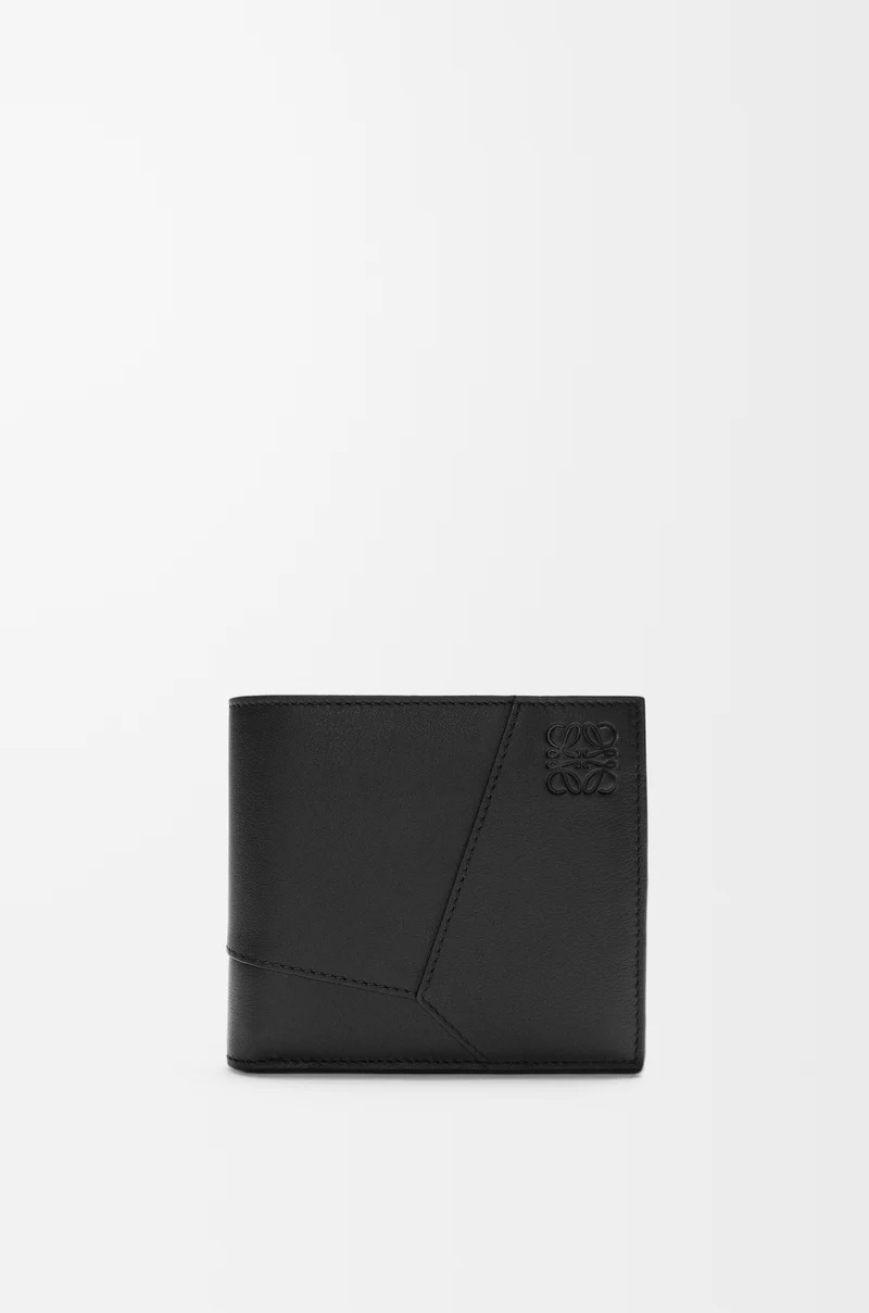 ロエベ LOEWE 2025秋冬メンズ 謎合わせ バイフォールド コインウォレット 紙入れ（クラシックカーフ）【黒いこと 】【貨物輸送無料】【置き目品】