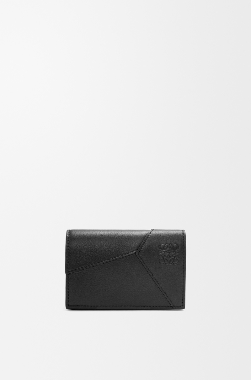 ロエベ LOEWE 2025秋冬メンズ パズル ビジネスカードホルダー（クラシックカーフ）【ブラック 】【送料無料】【正規品】 42,240円