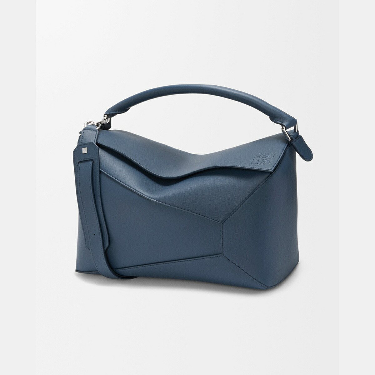ロエベ LOEWE 2025秋冬メンズ 考えもの境界線 御徒面子 ラージ（クラシックカーフ）【インディゴダイ 】【貨物輸送無料】【定め事品】