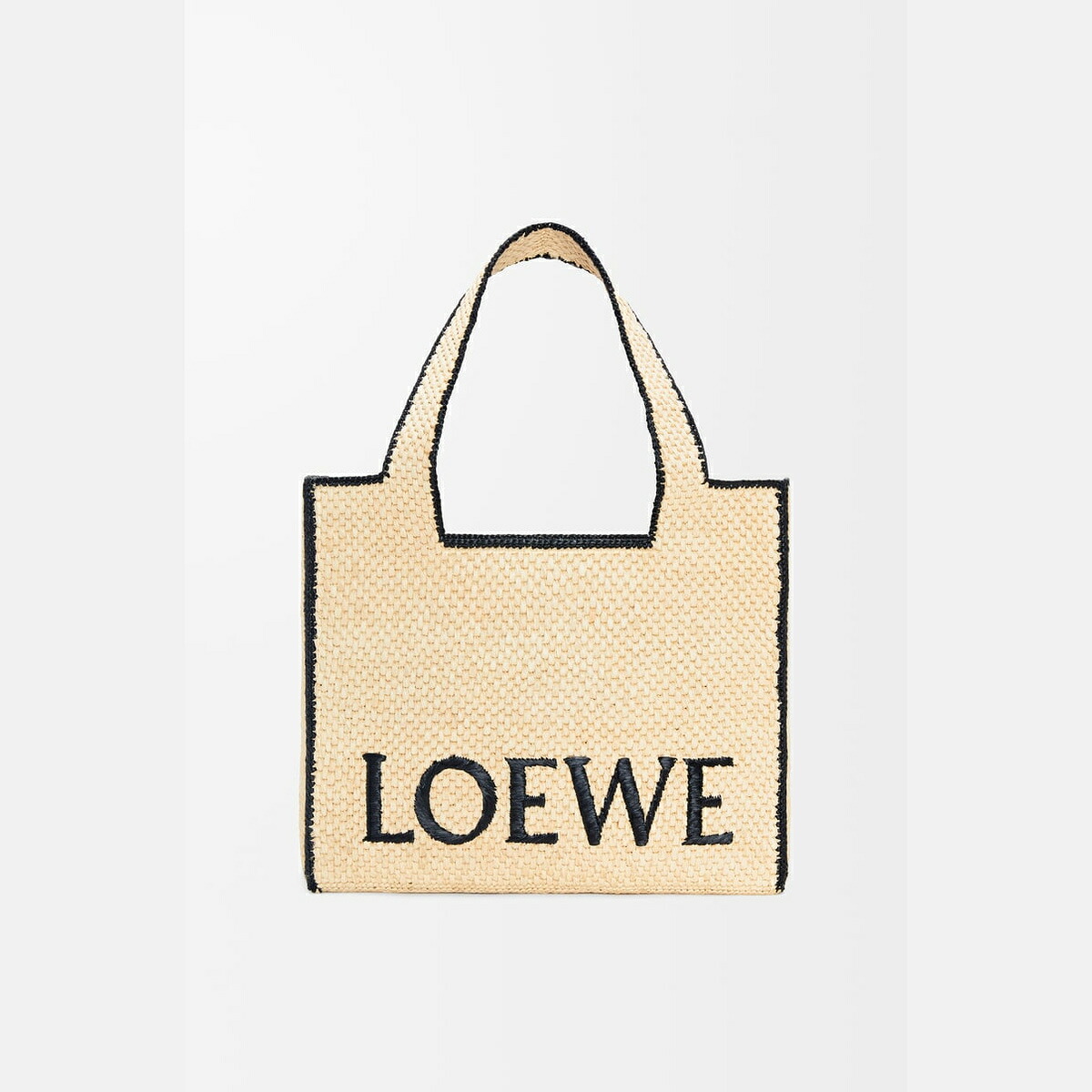 ロエベ LOEWE 2025秋冬メンズ ロエベフォント トート ラージ（ラフィア）【ナチュラル 】【送料無料】【正規品】