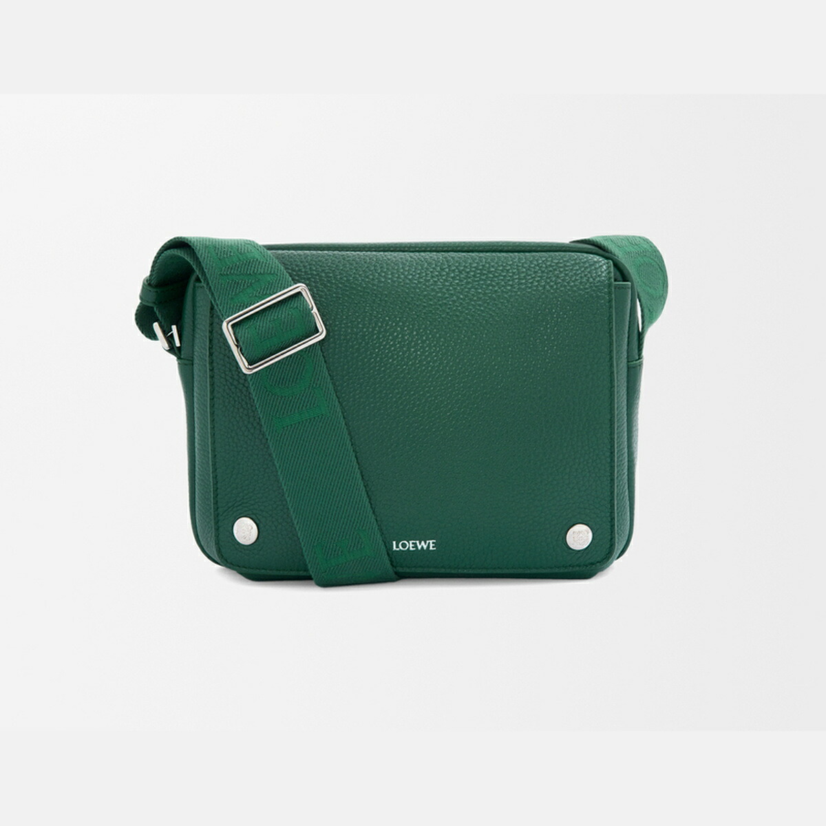 ロエベ LOEWE 2025秋冬メンズ ペブル 伝達人御徒面子 並み並み（サプルグレインカーフ）【常緑植物 】【貨物輸送無料】【定め事品】