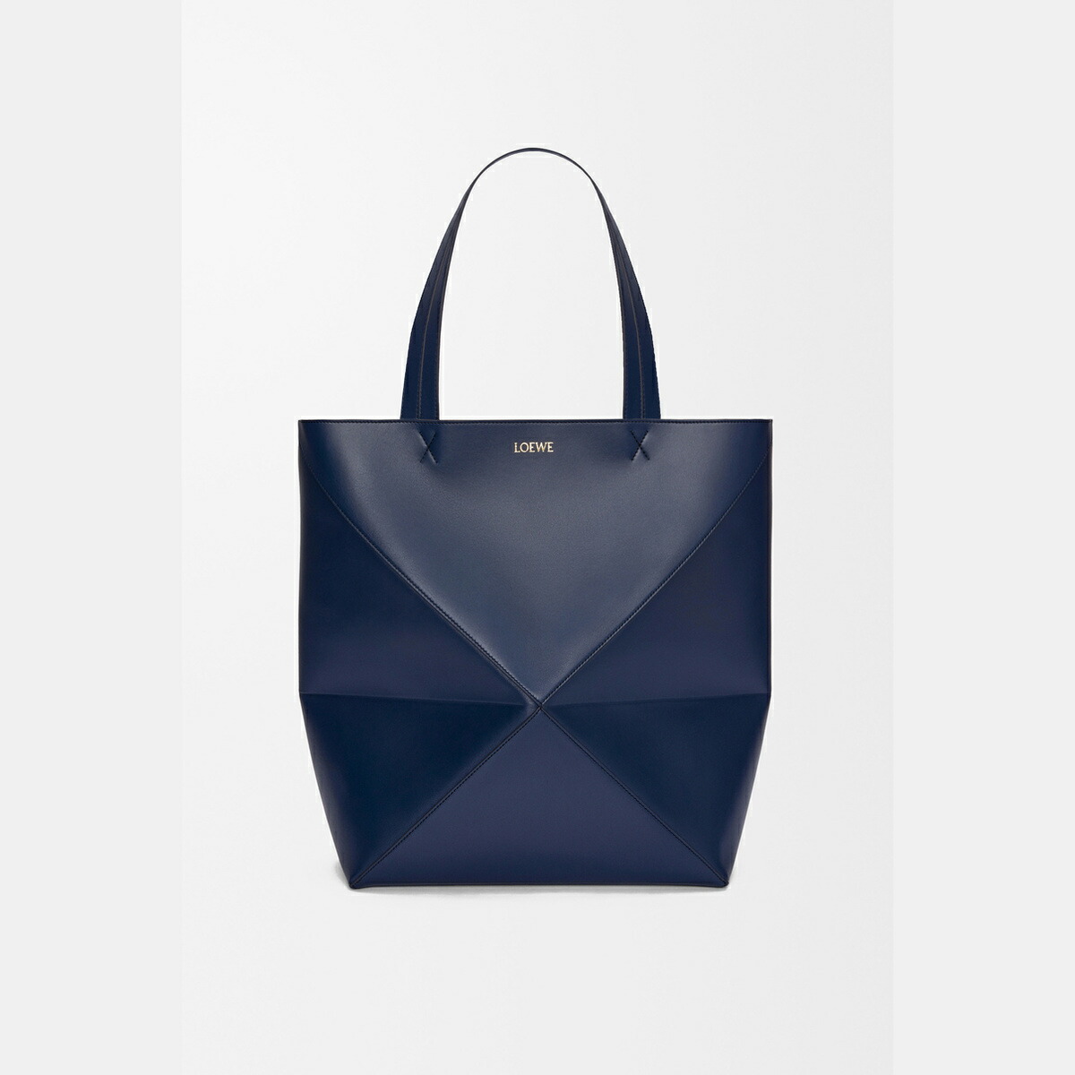 ロエベ LOEWE 2025秋冬メンズ パズルフォルド トート XL（シャイニーカーフ）【アビスブルー 】【貨物輸送無料】【定め事品】