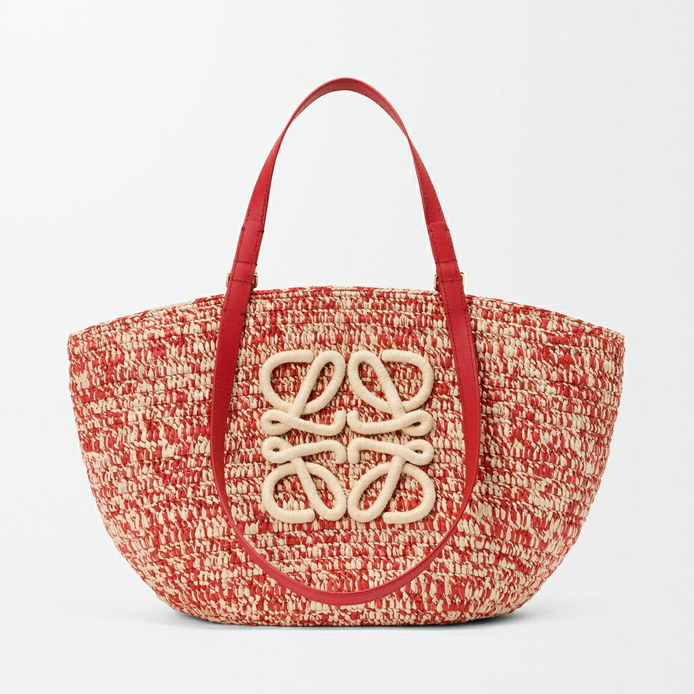 ロエベ LOEWE 2026春夏レディース 星食 手かご御徒面子 並み並み【赤いこと 】【貨物輸送無料】【置き目品】