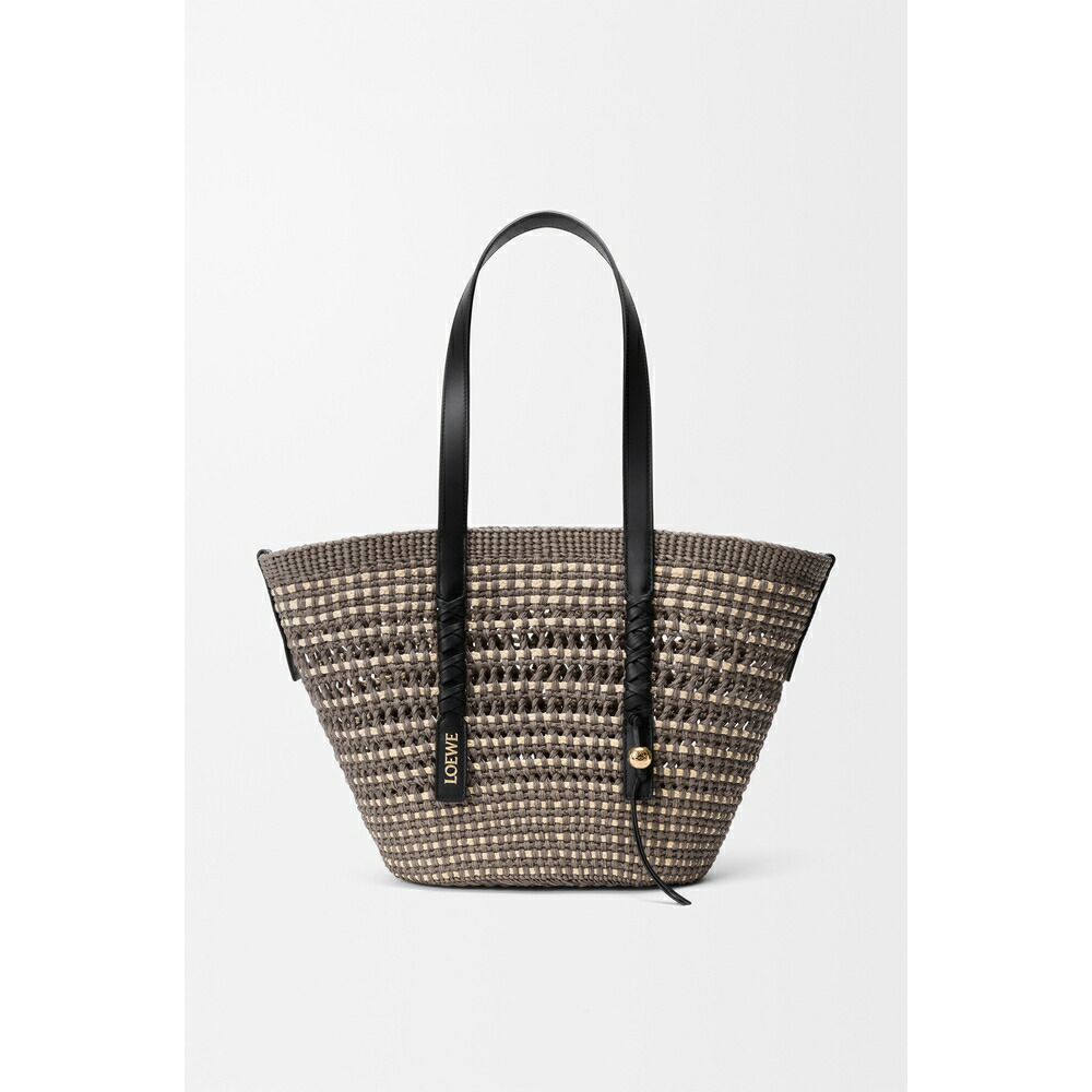 ロエベ LOEWE 2026春夏レディース ブレイドバスケット 御徒面子 並み並み【カーキ/自然的 】【貨物輸送無料】【置き目品】