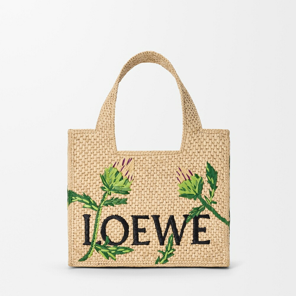 ロエベ LOEWE 2026春夏レディース ロエベフォント トート スモール【自然的/緑であること 】【貨物輸送無料】【置き目品】
