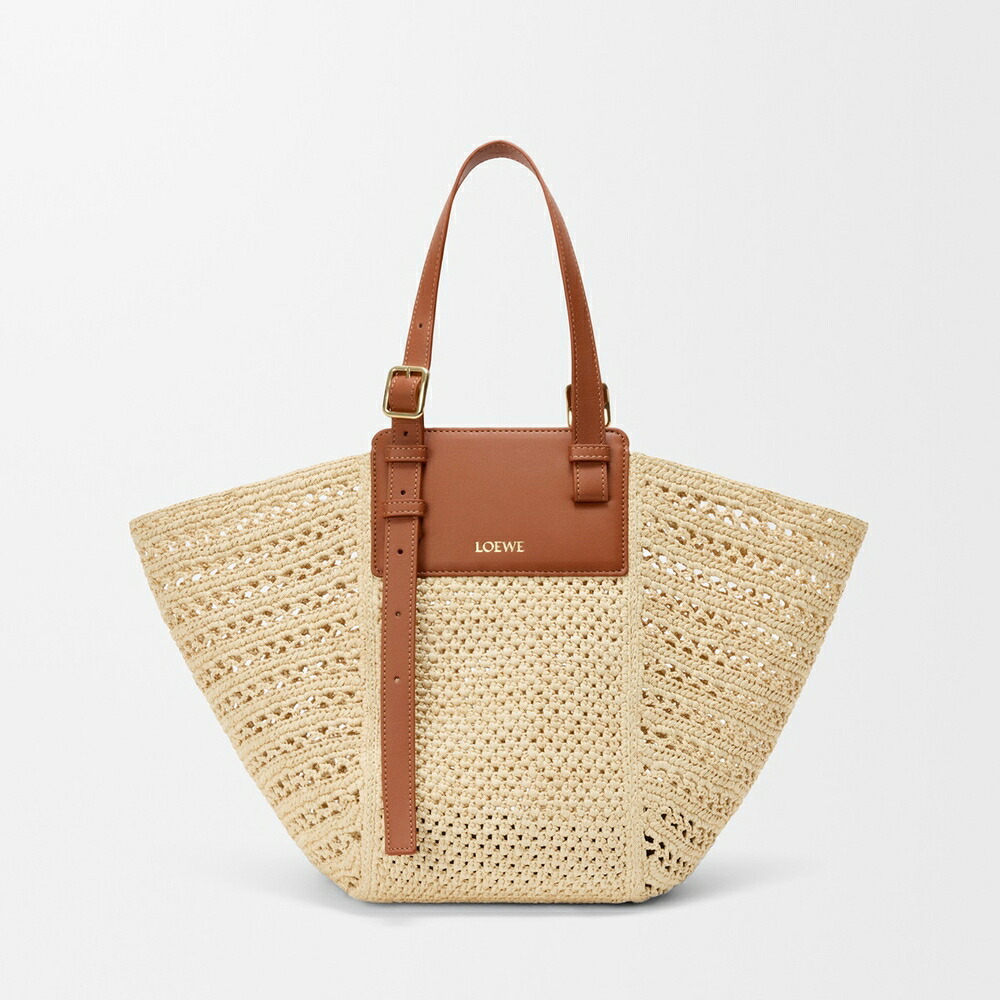 ロエベ LOEWE 2026春夏レディース ハンモック 河馬 並み並み 御徒面子【自然的/タン 】【貨物輸送無料】【定まり品】