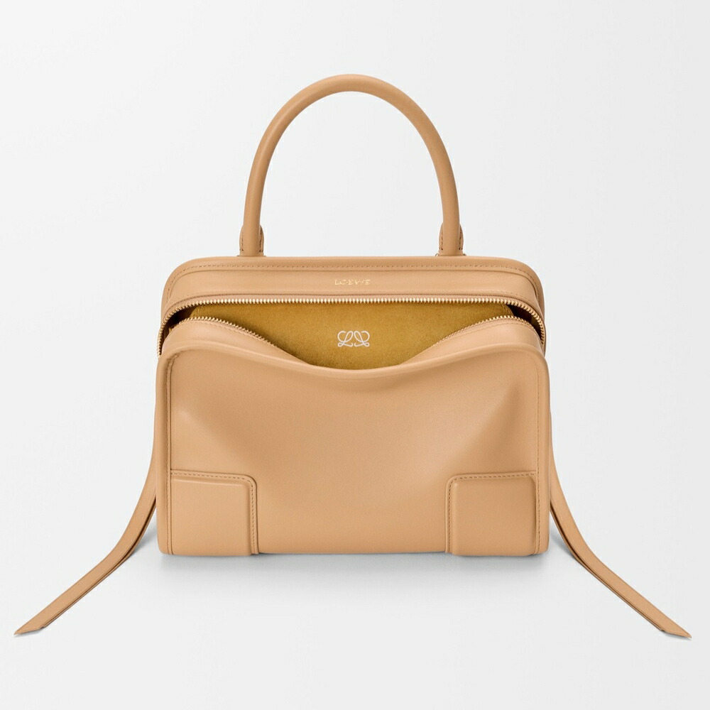 ロエベ LOEWE 2026春夏レディース アマソナ180 御徒面子 スモール【地絹ベージュ/洋芥子 】【貨物輸送無料】【定め事品】