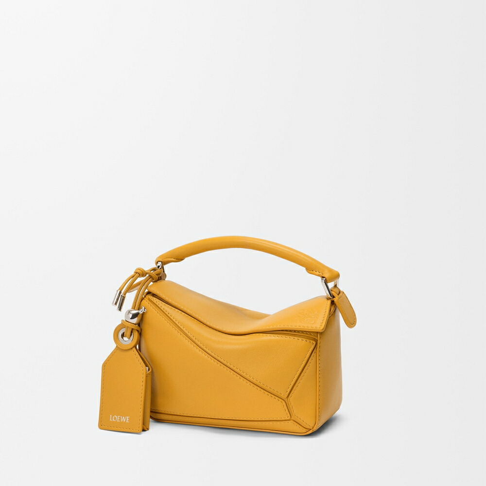 ロエベ LOEWE 2026春夏レディース フェザーライト パズルバッグ ミニ【マスタード 】【送料無料】【正規品】|ブランドバッグ・雑貨CELEBRITY