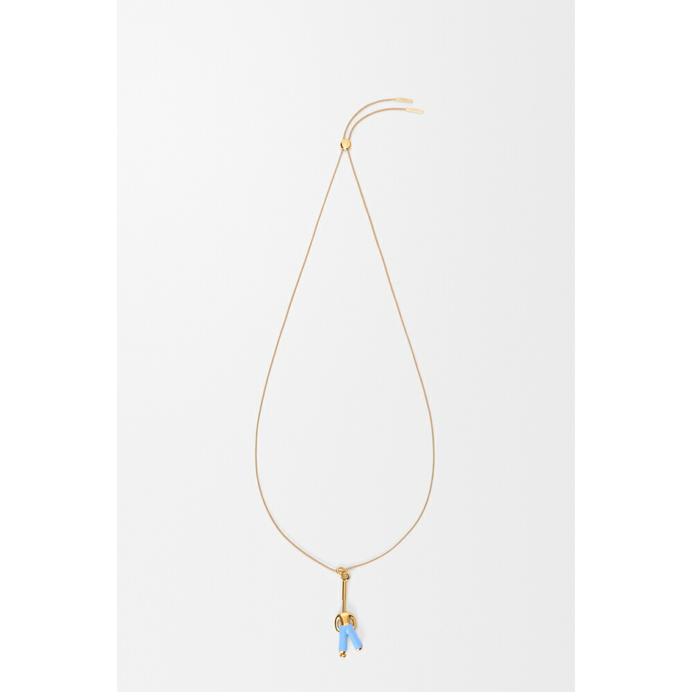 ロエベ LOEWE 2026春夏メンズ スタンディング アクロバット ネックレス【Gold/Blue 】【送料無料】【正規品】|ブランドバッグ・雑貨CELEBRITY
